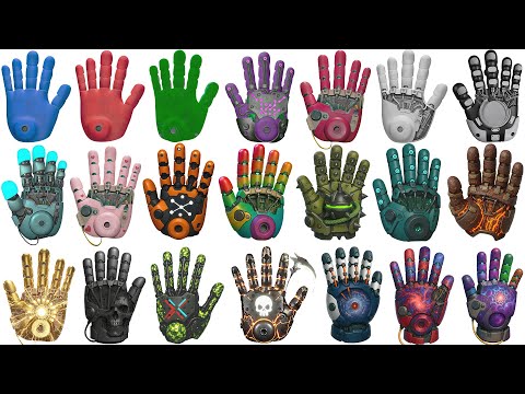 Niveles de Poder de las Manos del Grabpack (Poppy Playtime Chapter 5)