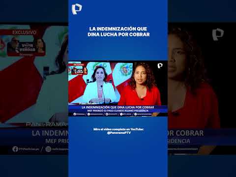 💰 Gobierno intenta que RENIEC indemnice a Dina Boluarte con S/ 270 mil ⚖️