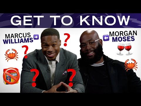 Get to Know New Ravens Marcus Williams and Morgan Moses | Baltimore Ravens video clip