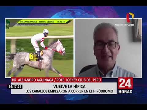 Hipódromo de Monterrico: reiniciaron carreras de caballo pero sin público