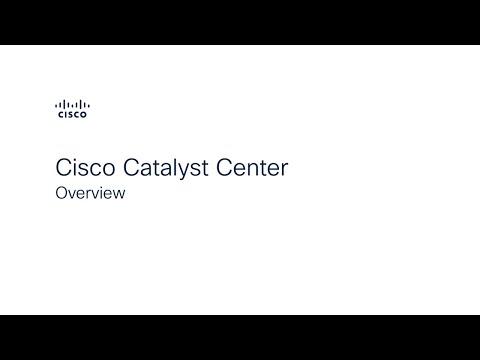 Cisco Catalyst Center Overview Demo