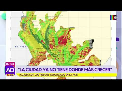 ¿Cuáles son los riesgos geológicos en La Paz?