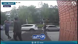 شبان ينجون من انهيار مبنى