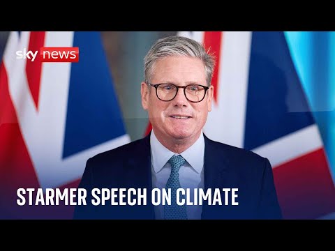 Watch live: PM Keir Starmer announces £22bn in climate funding to 'reignite industrial heartlands'