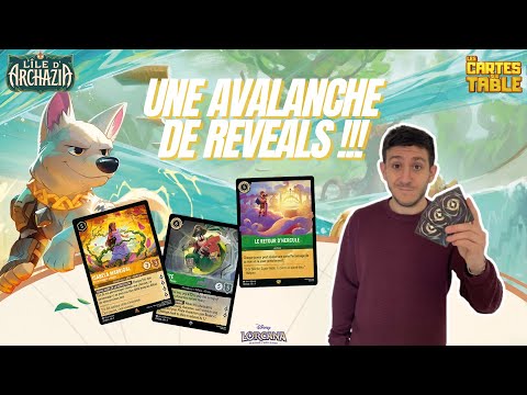 LORCANA - UNE AVALANCHE DE REVEALS - SET 7