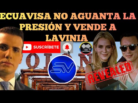 ECUAVISA NO AGUANTA LA PRESIÓN Y TERMINA REVELANDO ES.CANDALO DE OLONCITO Y LAVINIA NOTICIAS RFE TV