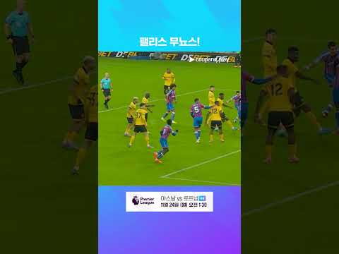 울버햄튼 홈에서 선제골을 터트리는 다니엘 무뇨스 l 프리미어리그 I 울버햄튼 vs 크리스탈 팰리스