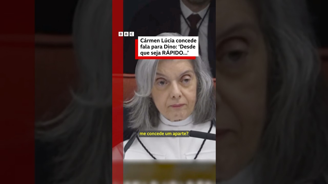 Cármen Lúcia concede fala para Dino Desde que seja rápido