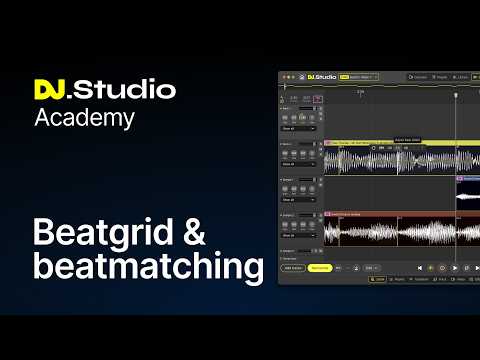 Master Beatmatching in DJ.Studio | Beat Grid, Quantize & AI Flex Explained