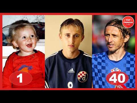 Luka Modrić Through the Years ⭐ Transformation From 1 to 40 Years Old