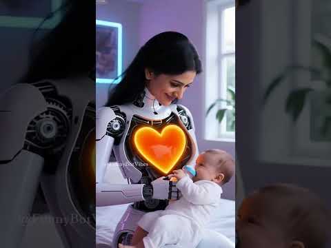 Buy an ai humanoid robot to take care of your baby #robot#ai#shorts#viral#aigirl