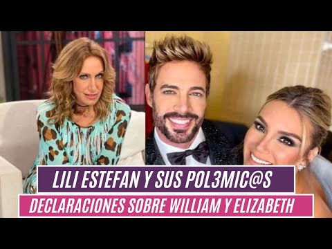 Lili Estefan y sus pol3mic@s declaraciones sobre William Y Elizabeth