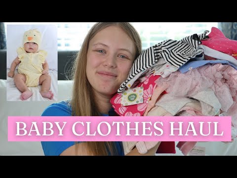 BABY CLOTHES HAUL!!