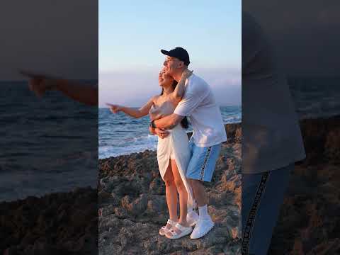 Postcard moment with her 🌅💞 #romantic #couple #couplegoal #travel