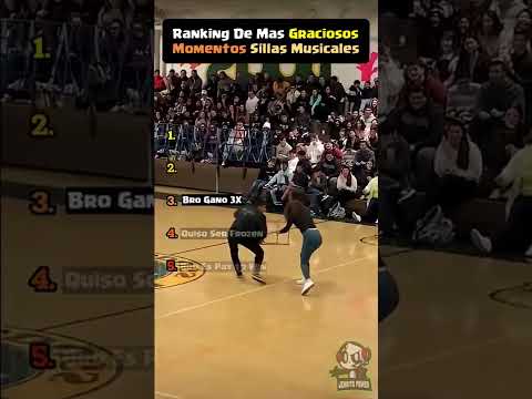 TOP 5 MOMENTOS DE SILLAS MUSICALES🎶🪑 (Parodia En Español) Rankings EN ESPAÑOL #shorts #humor