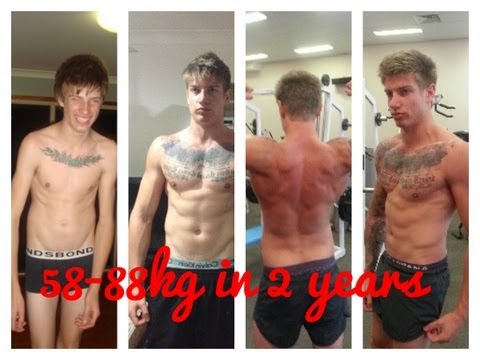 Amazing one year steroid transformation
