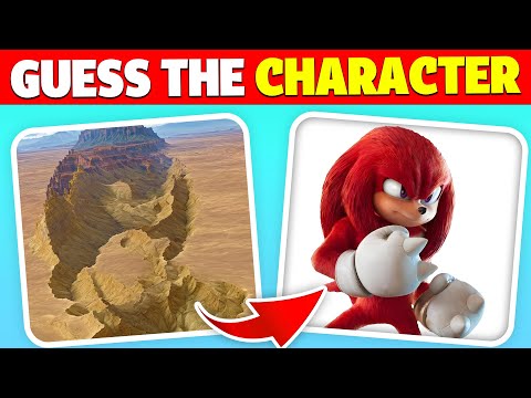 Squint Your Eyes To Guess The Sonic The Hedgehog 3 🦔 Hidden Characters by ILLUSION! 😑 | Woody, Buzz