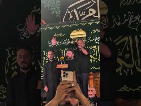 رفعت راية السيدة زينب ع رسميا فوق مرقد الإمامين الجوادين ع بحضور الرادود الحسيني ملا حيدر العطار