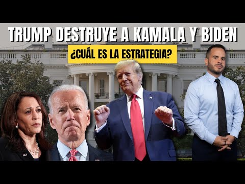 TRUMP DESTRUYE A KAMALA Y BIDEN - ¿Cuál es la estrategia? Ganar versus humillar