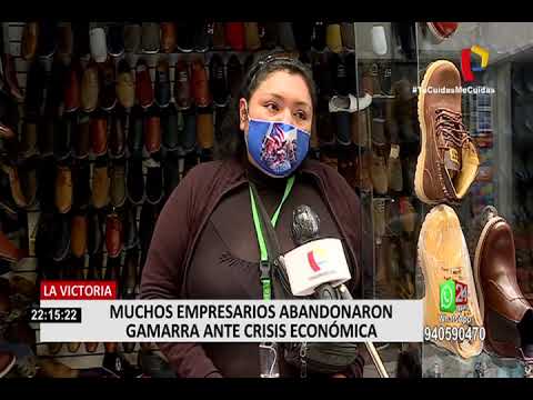 Gamarra: empresarios anuncian plantón para exigir ayuda al Gobierno