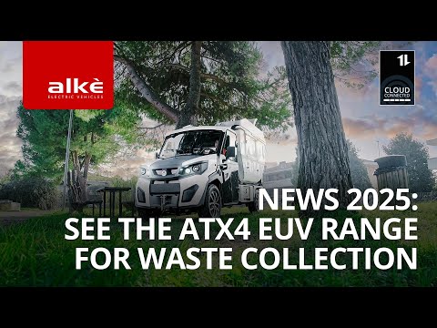 News 2025: see the ATX4 range for waste collection | 100% Electric