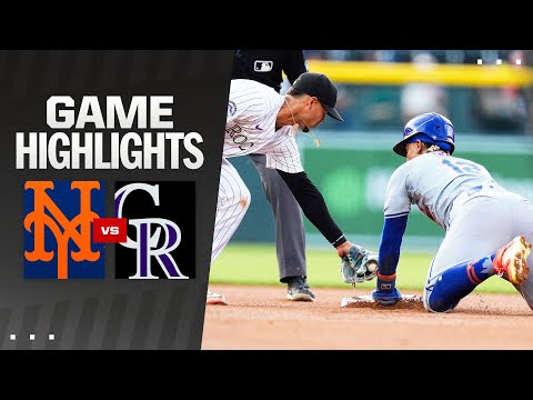 Mets vs. Rockies Game Highlights (8/7/24) | MLB Highlights