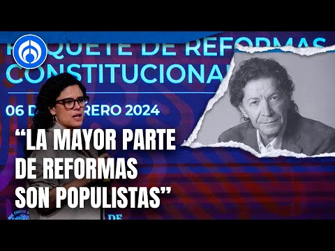 Reformas son el legado político de AMLO: Zepeda Patterson