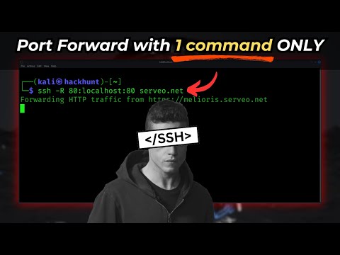 How Hackers Expose Local Services to Internet with ONLY 1 Command | SSH Port Forwarding