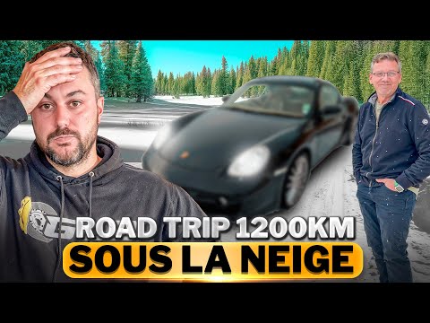 On part acheter une Porsche Cayman… sous la tempête !❄️