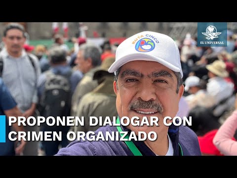 Proponen crear comisión de dialogo con narcos #EnPortada