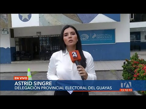 La delegación electoral del Guayas está en proceso de revisión de candidaturas