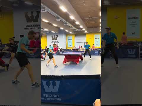 Robert Gardosh - European Champion  at Westchester Table Tennis Player