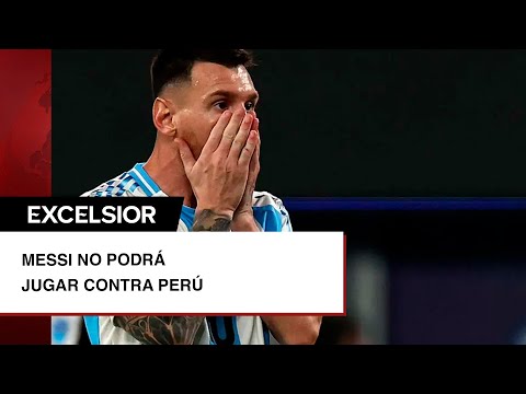 Messi es baja contra Perú; Scaloni suspendido