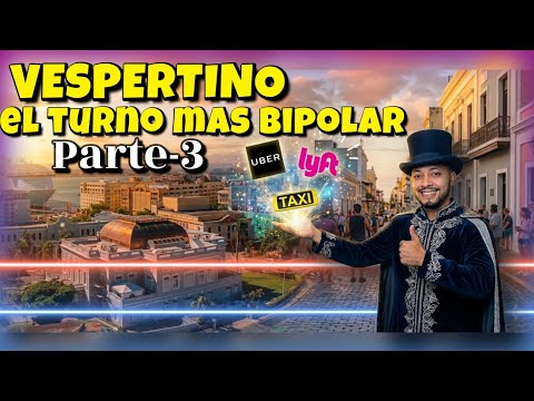 Turno vespertino entre 12pm a 5 pm que te puedes encontrar 