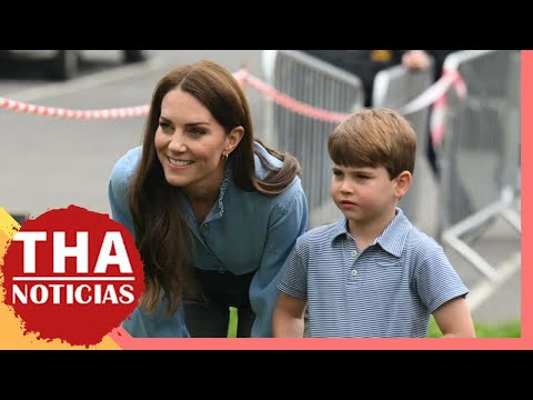 Kate Middleton y el príncipe Guillermo evitan el es.cándalo en la felicitación de su hijo Louis...