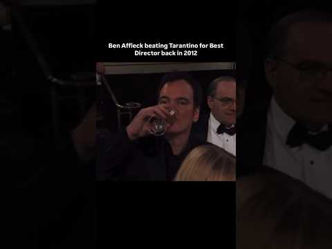 Tarantino's reaction to this award decision is just priceless
