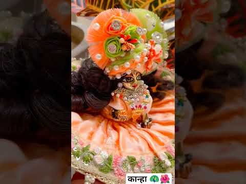 लड्डू गोपाल 🙏🦚🌺#bhakti #vrindavan #radharani #radheshyaam #viral #shorts #ytshorts#yt #love