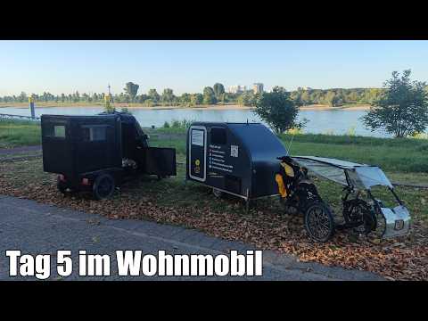 Radreise Niederlande mit Fahrrad Wohnmobil Tag 5 Richtung Heimat