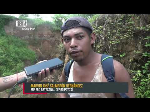 Muere minero artesanal en un derrumbe en cerro Potosí en Siuna - Nicaragua