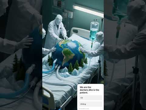 We are the doctors. She is the patient. #savetheearth #aistorytelling #environmentshorts #mysticecho