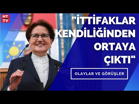 İYİ Parti Lideri Meral Akşener: “CHP’ye ‘31 Mart’ta seçimlere birlikte girelim’ dedim”