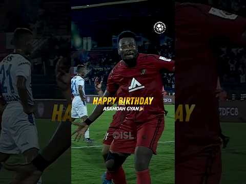Wishing a true legend of the game, #AsamoahGyan, a very happy birthday 🎉 #ISL #LetsFootball #shorts