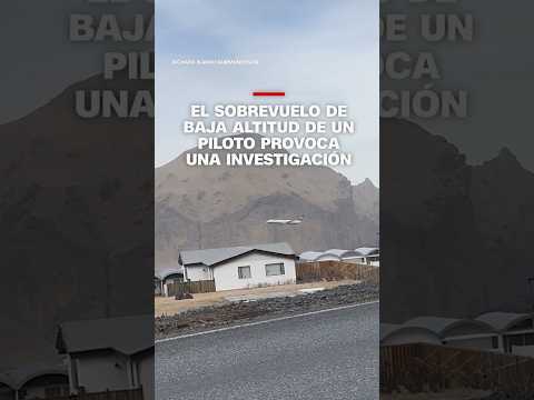 Este inusual sobrevuelo de un piloto sobre su ciudad natal provoca una investigación