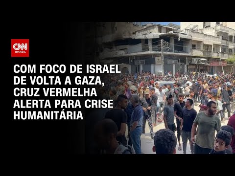 ​Cruz Vermelha: Palestinos temem que conflito com Irã tire atenção da situação em Gaza | CNN ARENA