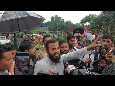 জুলাই আহতরা তাদের দাবি নিয়ে কথা বলছে