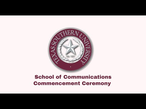 Winter 2020 Commencement - School of Communication
