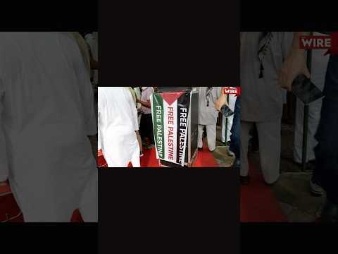 Hundreds Protest Gaza Genocide At New Delhi's Jantar Mantar