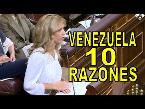 10 RAZONES: El aplaudido discurso de Cayetana Álvarez de Toledo sobre Venezuela #PP #vox #psoe