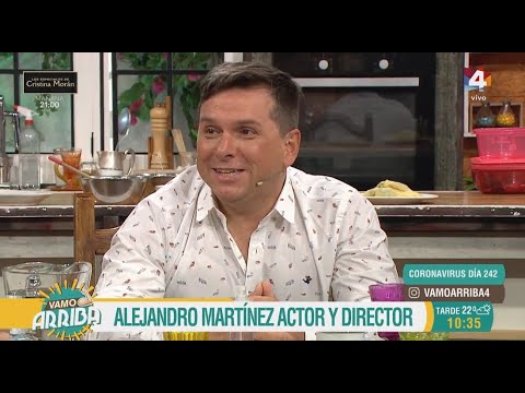 Vamo Arriba - Alejandro Martínez: un actor con las cuentas claras