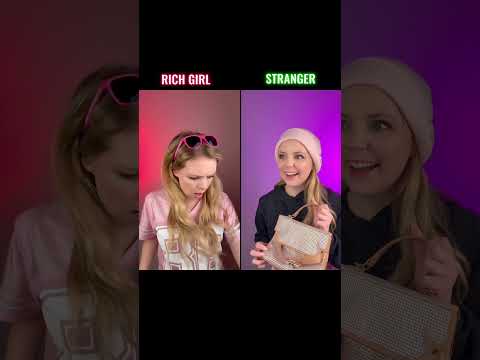 #pov the rich girl shows off her purse